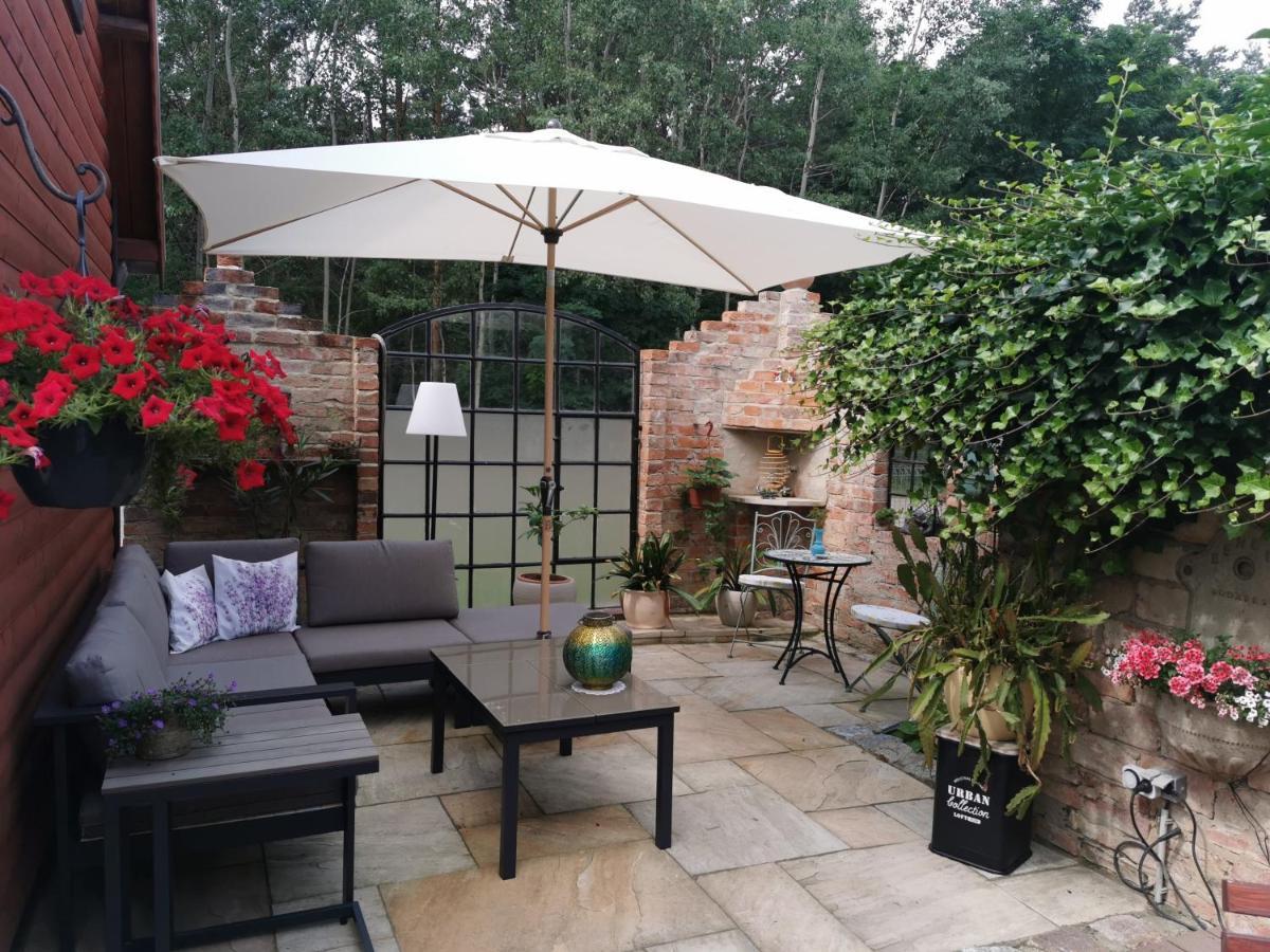 Ferienhaus Mit Mediterraner Terrasse Müllrose Esterno foto
