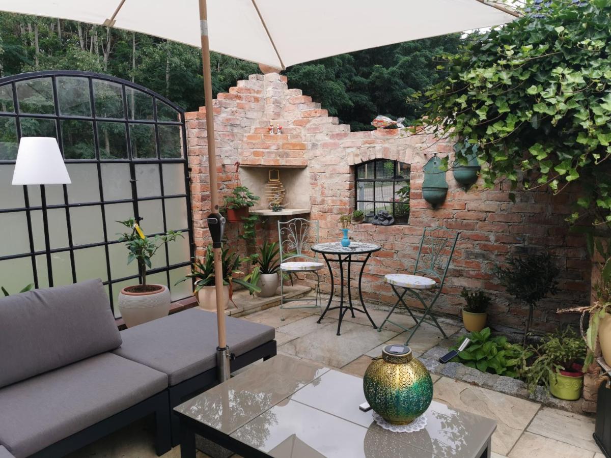 Ferienhaus Mit Mediterraner Terrasse Müllrose Esterno foto