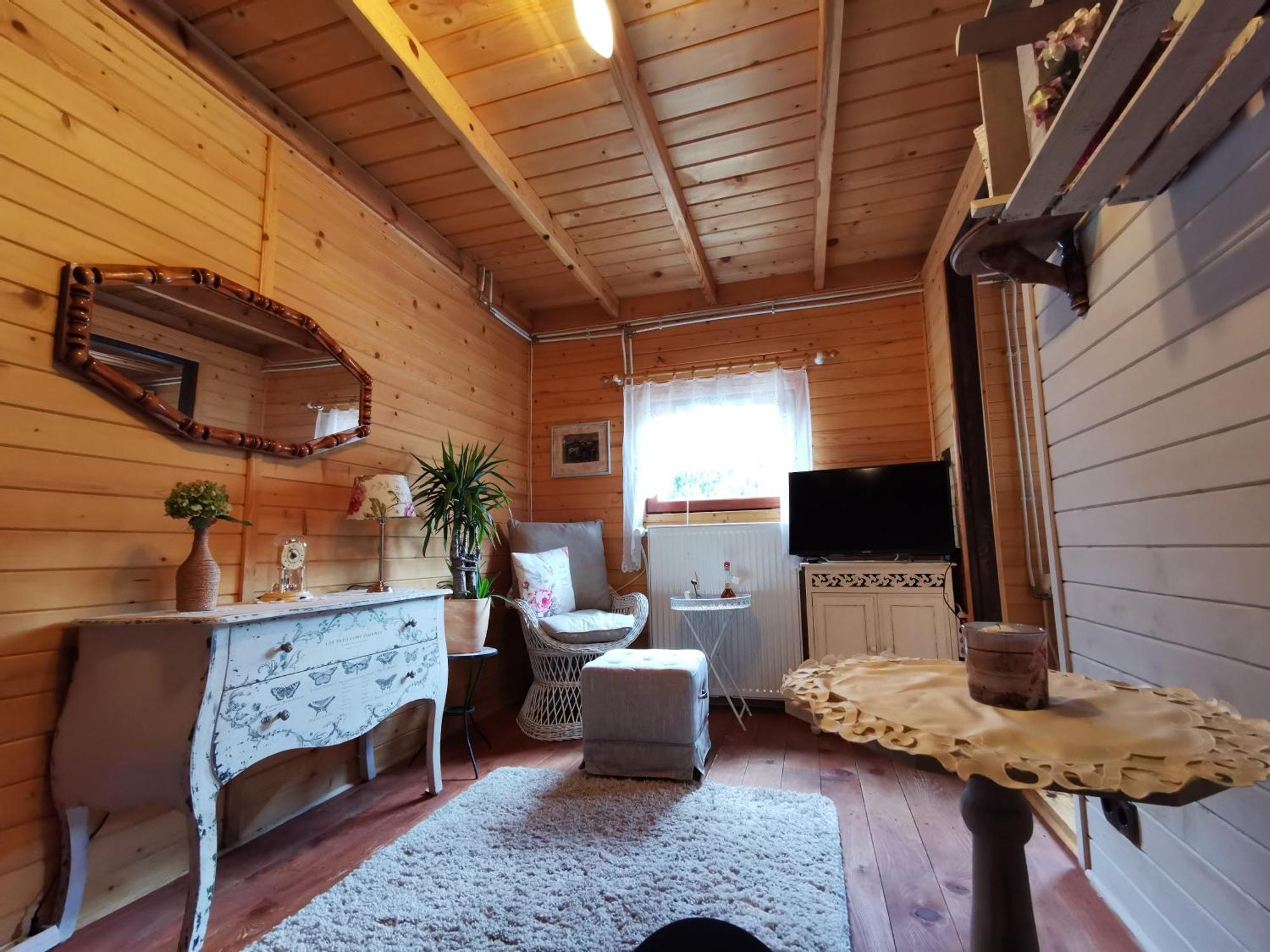Ferienhaus Mit Mediterraner Terrasse Müllrose Camera foto